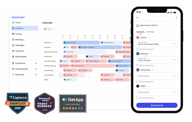 HostFlow - All-in-One Vacation Rental Management Software